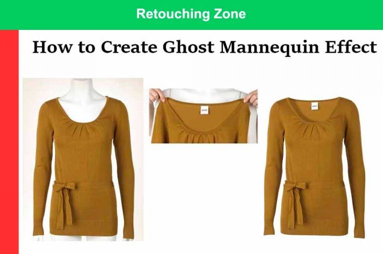 How To Create Ghost Mannequin Effect Photoshop