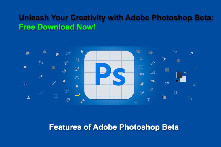how to download adobe photoshop beta for free