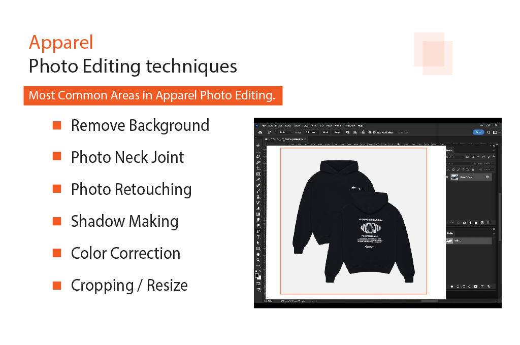 apparel image editing techniques