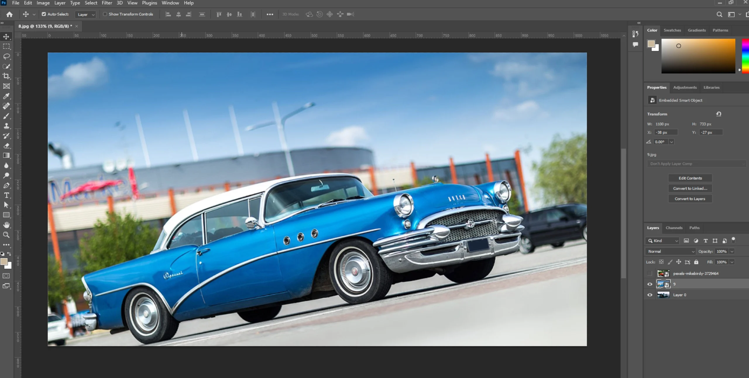 As per Car Photography Tips Give More Effort in Post-production