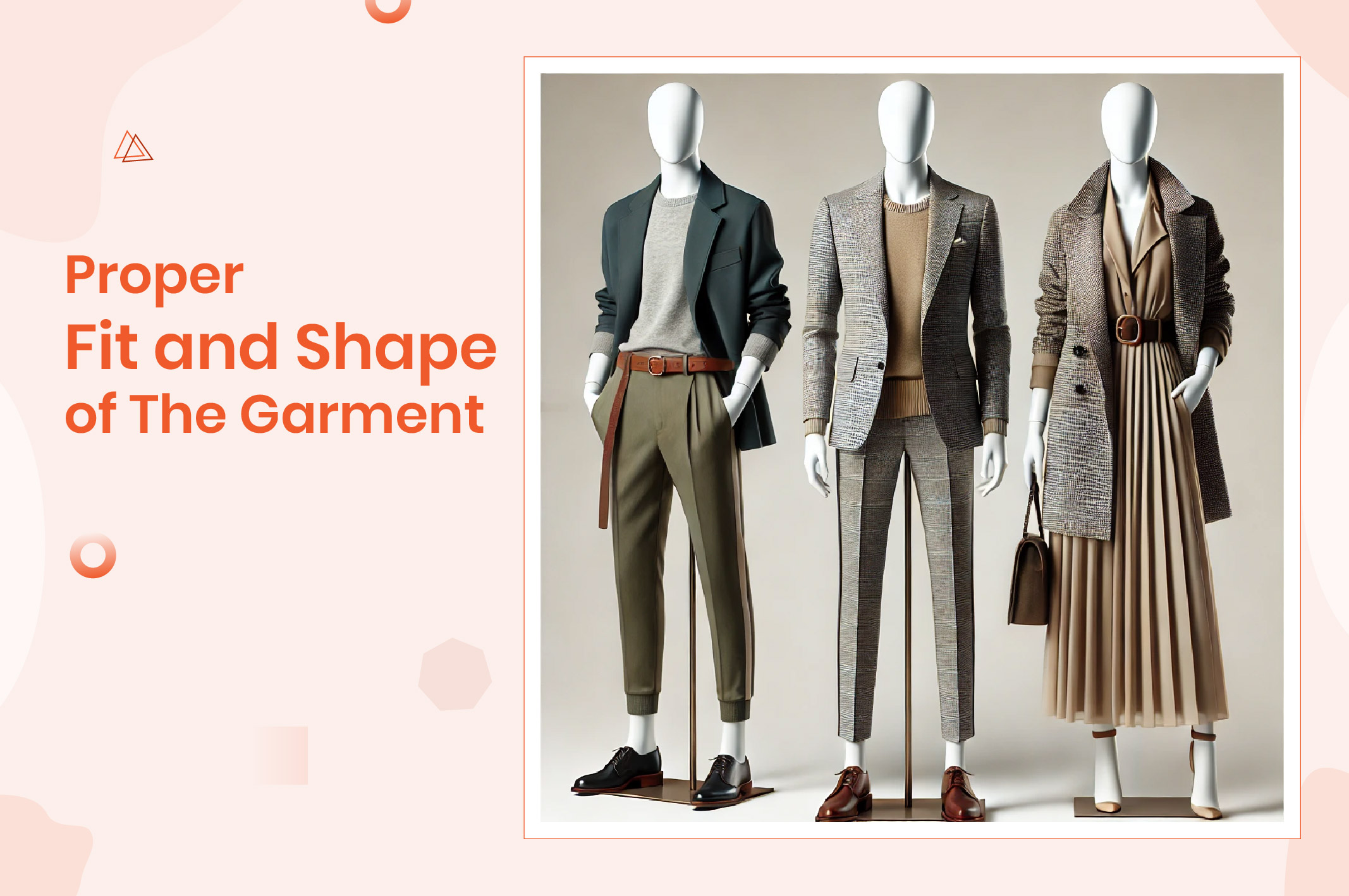 Proper Fit and Shape of The Garment