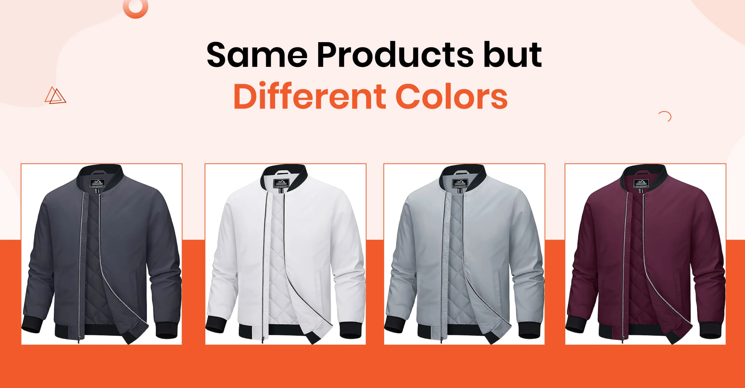 Same Products but Different Colors 